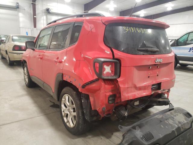 Photo 2 VIN: ZACCJABTXGPE16343 - JEEP RENEGADE L 