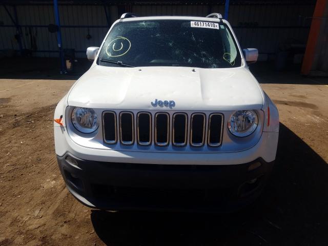 Photo 8 VIN: ZACCJADB7HPF61829 - JEEP RENEGADE L 