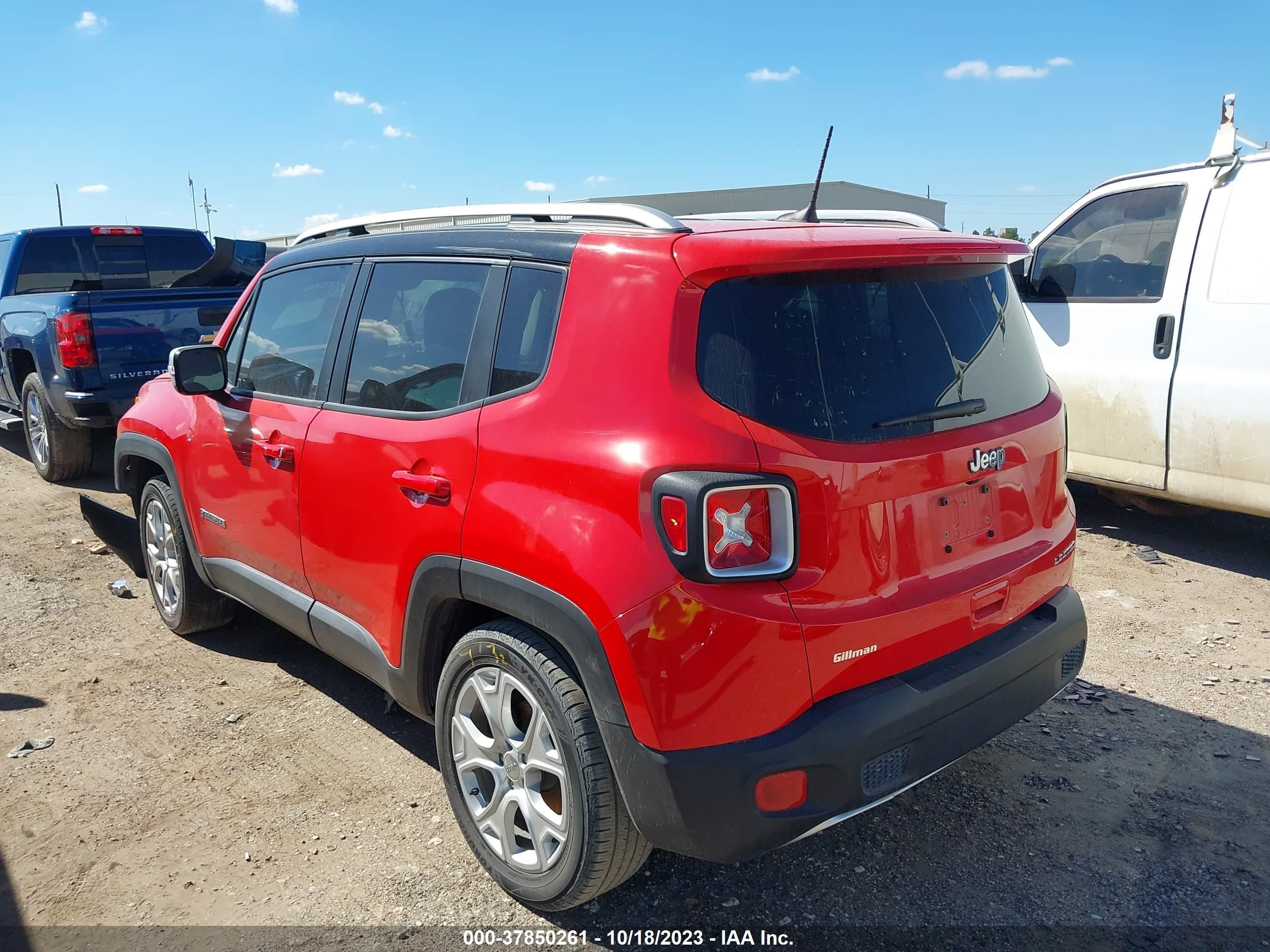 Photo 2 VIN: ZACCJADB8JPJ11450 - JEEP RENEGADE 