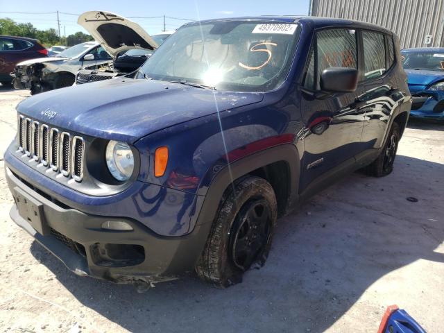 Photo 1 VIN: ZACCJBAB3JPJ58329 - JEEP RENEGADE S 