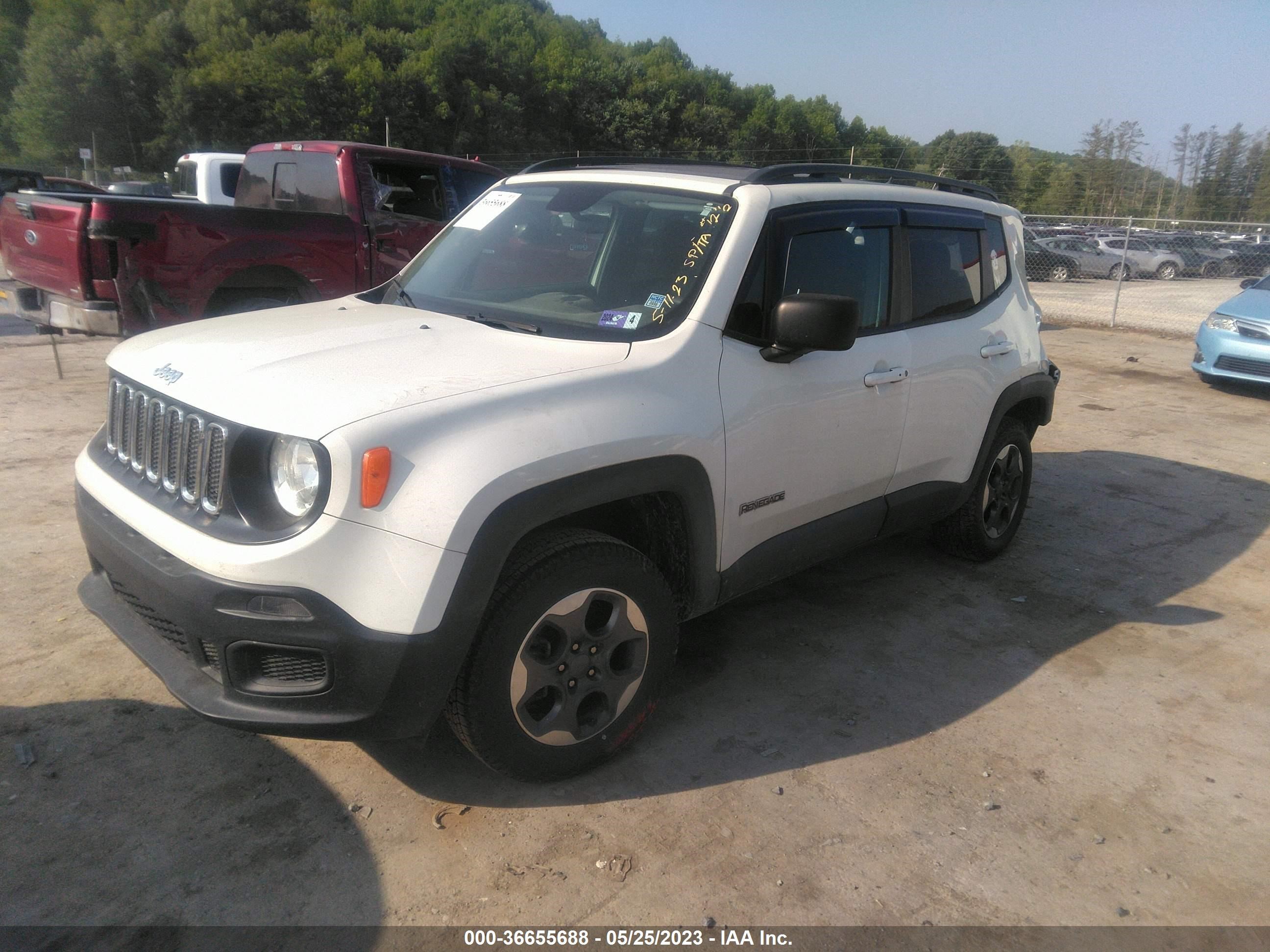 Photo 1 VIN: ZACCJBAB4HPF79554 - JEEP RENEGADE 