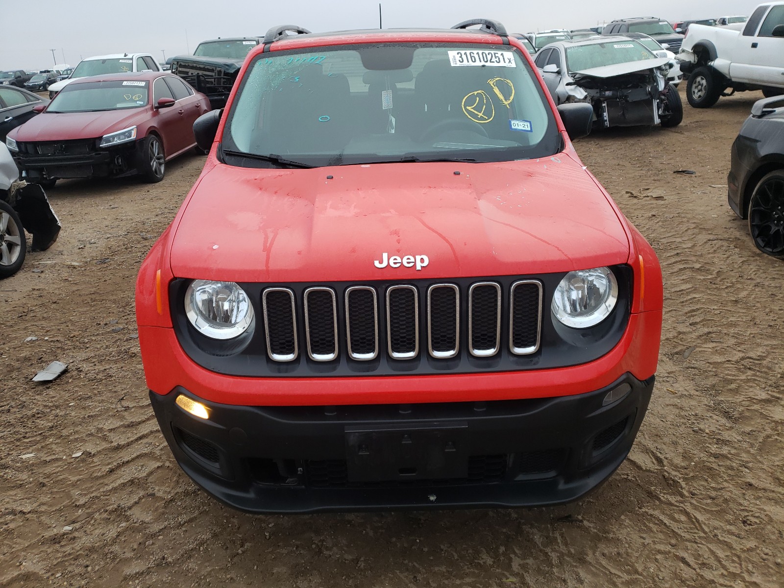 Photo 8 VIN: ZACCJBAB5HPG07653 - JEEP RENEGADE S 