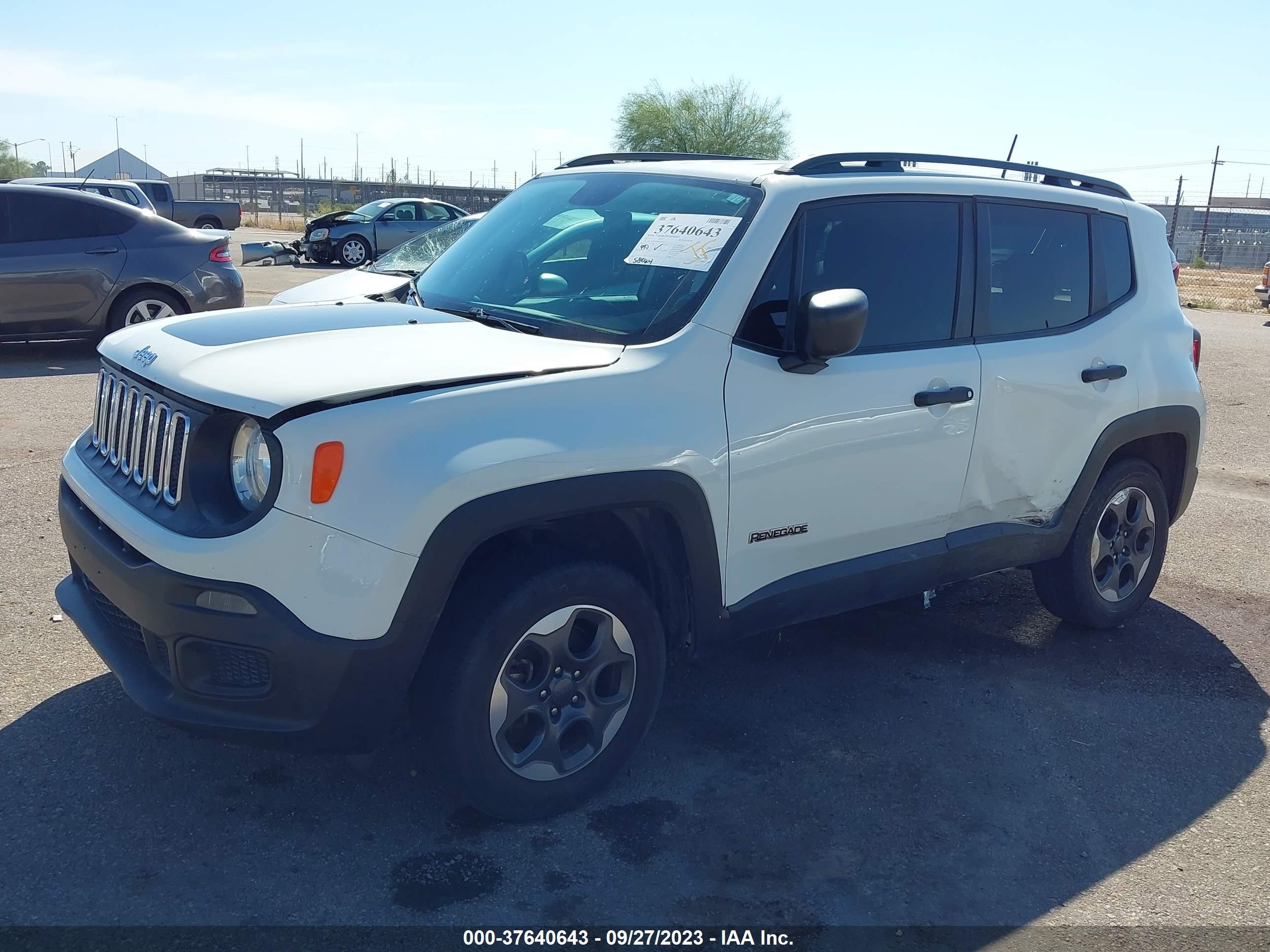 Photo 1 VIN: ZACCJBAB6JPH28116 - JEEP RENEGADE 