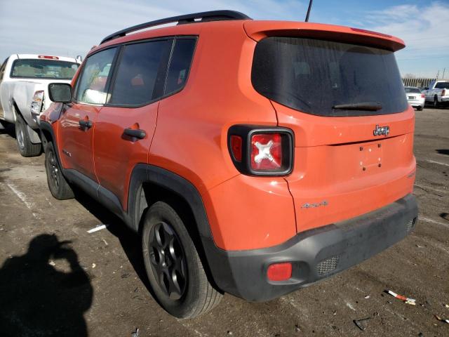 Photo 2 VIN: ZACCJBAB8HPE67369 - JEEP RENEGADE S 