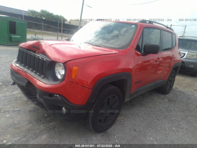 Photo 1 VIN: ZACCJBAB8JPH64275 - JEEP RENEGADE 