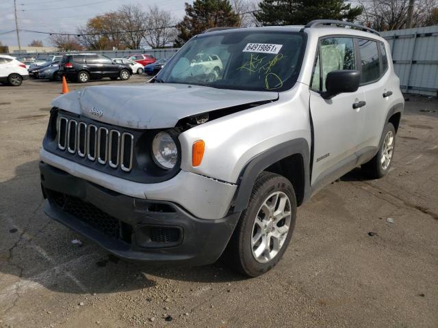 Photo 1 VIN: ZACCJBAB8JPJ33670 - JEEP RENEGADE S 