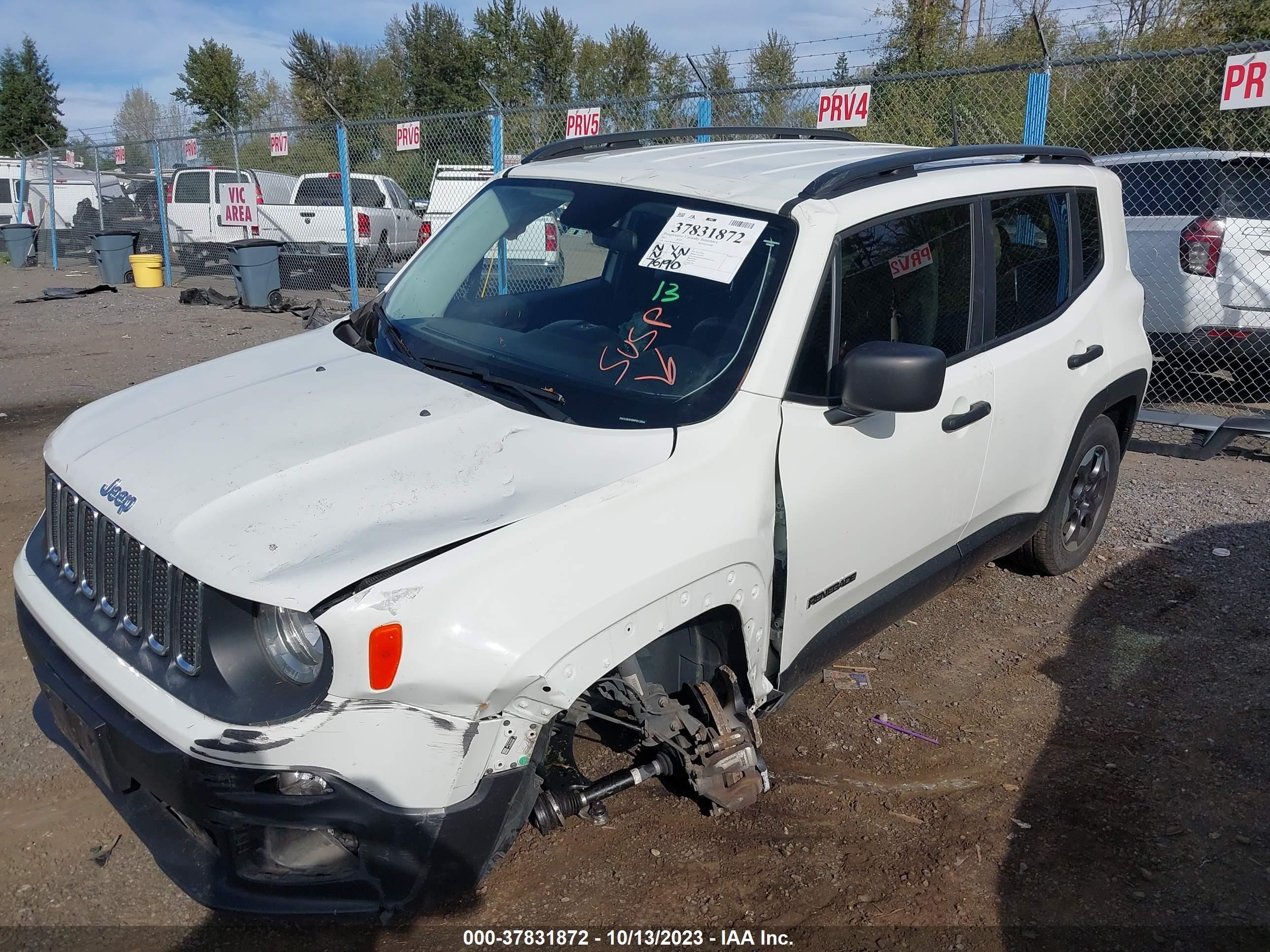 Photo 5 VIN: ZACCJBAH0HPG15034 - JEEP RENEGADE 