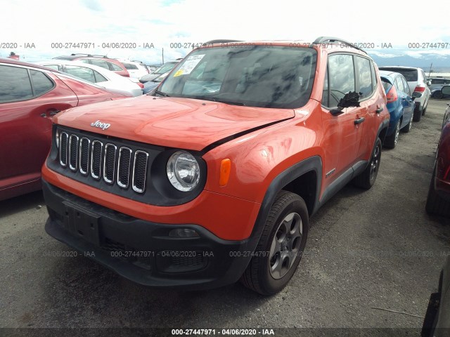 Photo 1 VIN: ZACCJBAH3HPF04459 - JEEP RENEGADE 