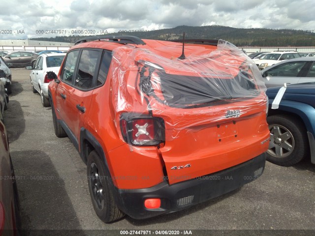 Photo 2 VIN: ZACCJBAH3HPF04459 - JEEP RENEGADE 