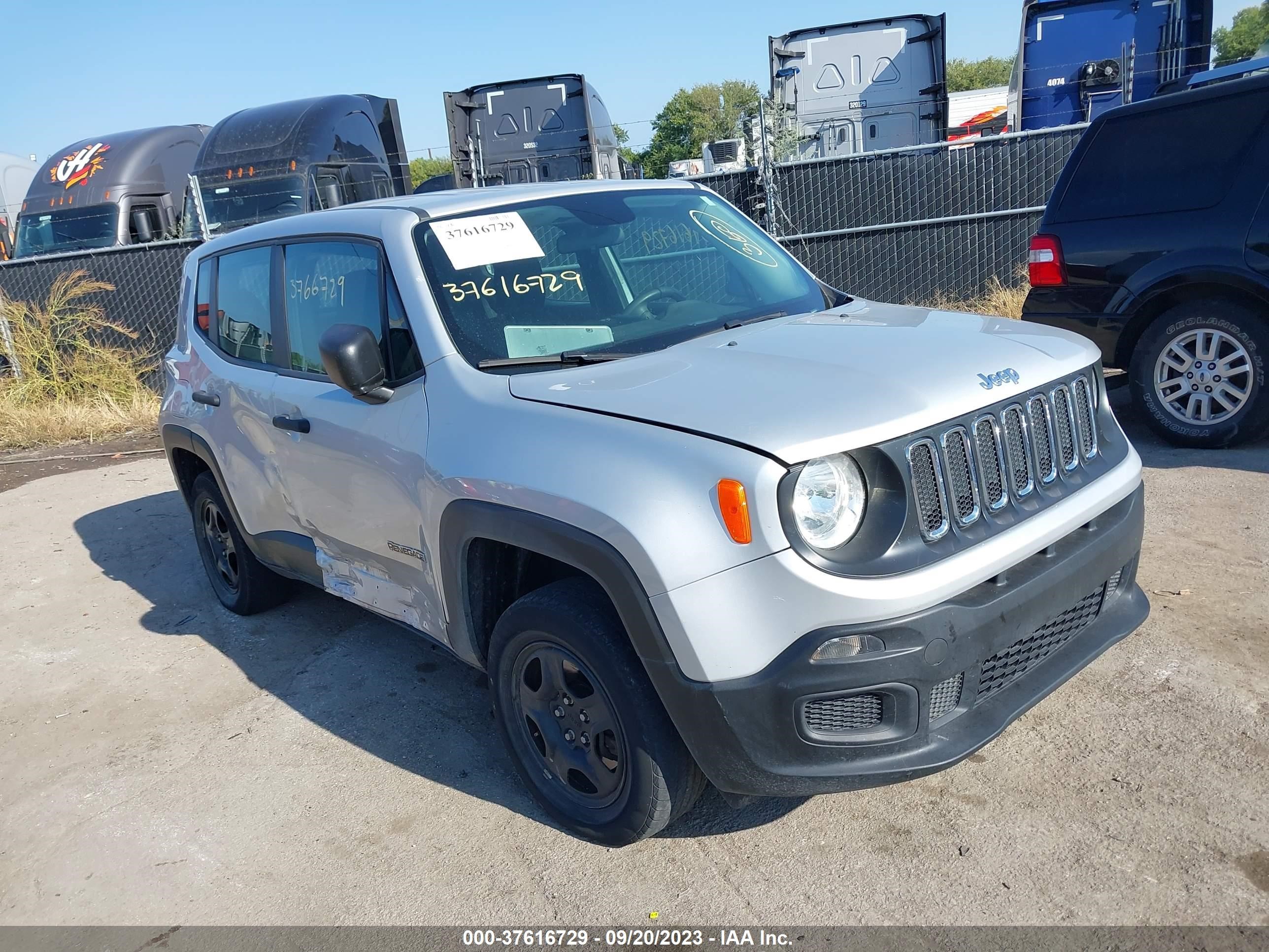 Photo 0 VIN: ZACCJBAH8HPF26943 - JEEP RENEGADE 