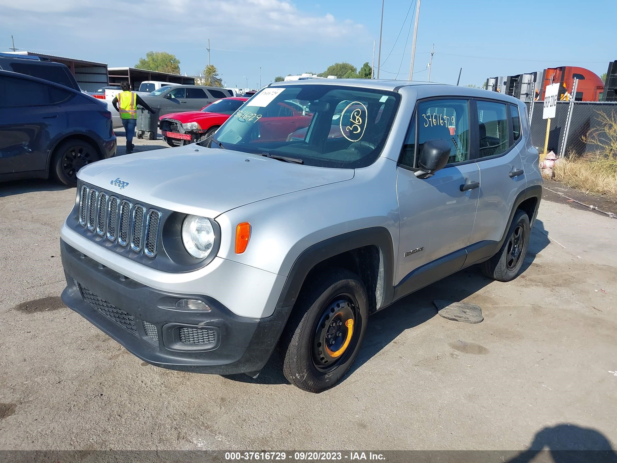 Photo 1 VIN: ZACCJBAH8HPF26943 - JEEP RENEGADE 