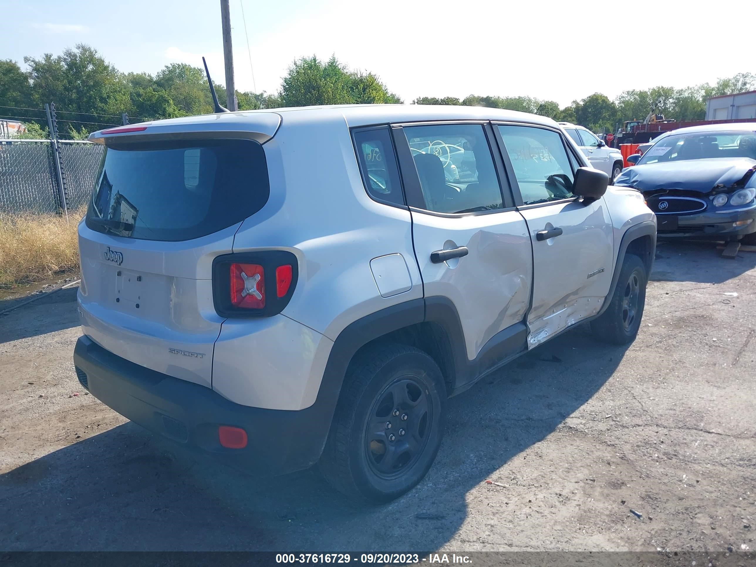 Photo 3 VIN: ZACCJBAH8HPF26943 - JEEP RENEGADE 