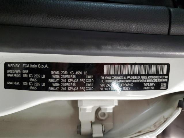 Photo 13 VIN: ZACCJBAT0FPB65102 - JEEP RENEGADE 