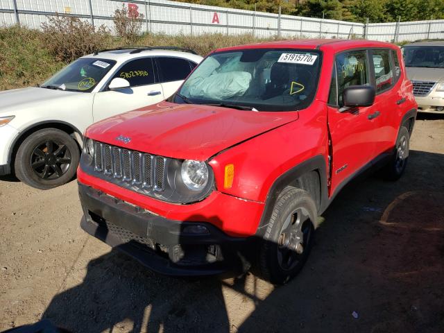 Photo 1 VIN: ZACCJBAT3FPB44403 - JEEP RENEGADE 