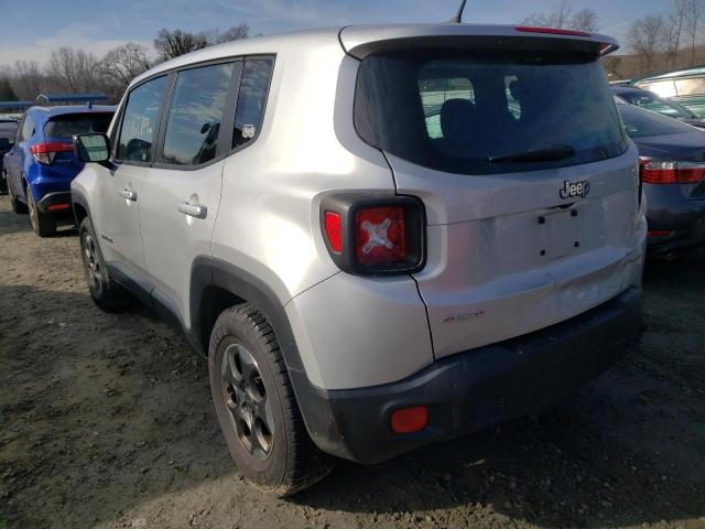 Photo 2 VIN: ZACCJBAT4GPD10476 - JEEP RENEGADE S 