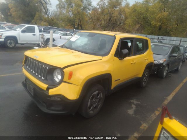 Photo 1 VIN: ZACCJBAT6GPC76833 - JEEP RENEGADE 