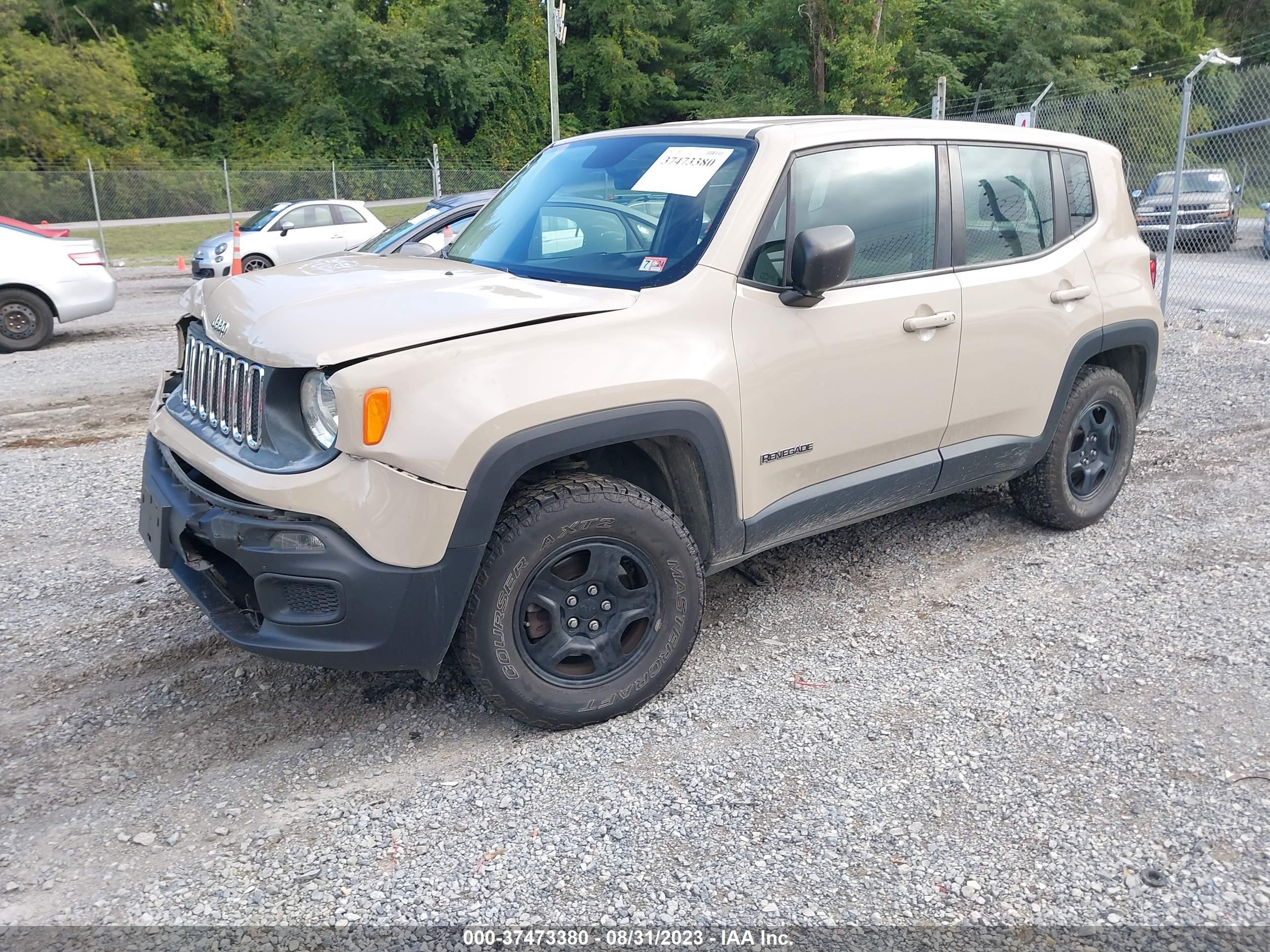 Photo 1 VIN: ZACCJBAT7GPE32748 - JEEP RENEGADE 