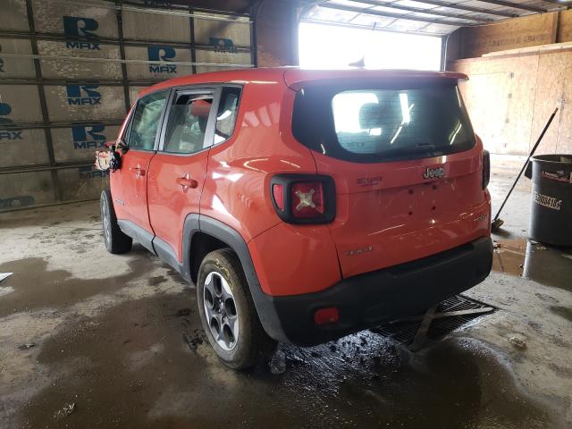 Photo 2 VIN: ZACCJBAT8GPD14160 - JEEP RENEGADE S 