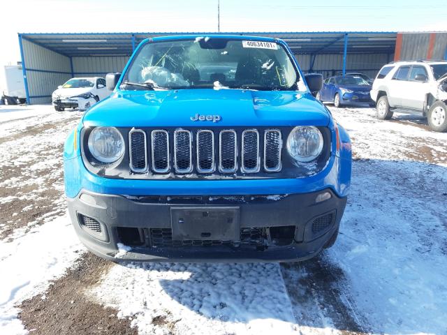 Photo 8 VIN: ZACCJBATXFPB51087 - JEEP RENEGADE S 