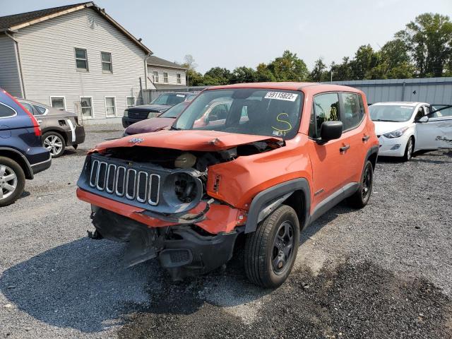 Photo 1 VIN: ZACCJBAW1GPC58864 - JEEP RENEGADE 