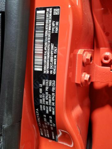 Photo 12 VIN: ZACCJBBB1HPF29967 - JEEP RENEGADE L 