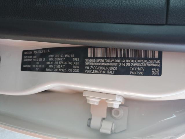 Photo 12 VIN: ZACCJBBB2JPJ30231 - JEEP RENEGADE L 