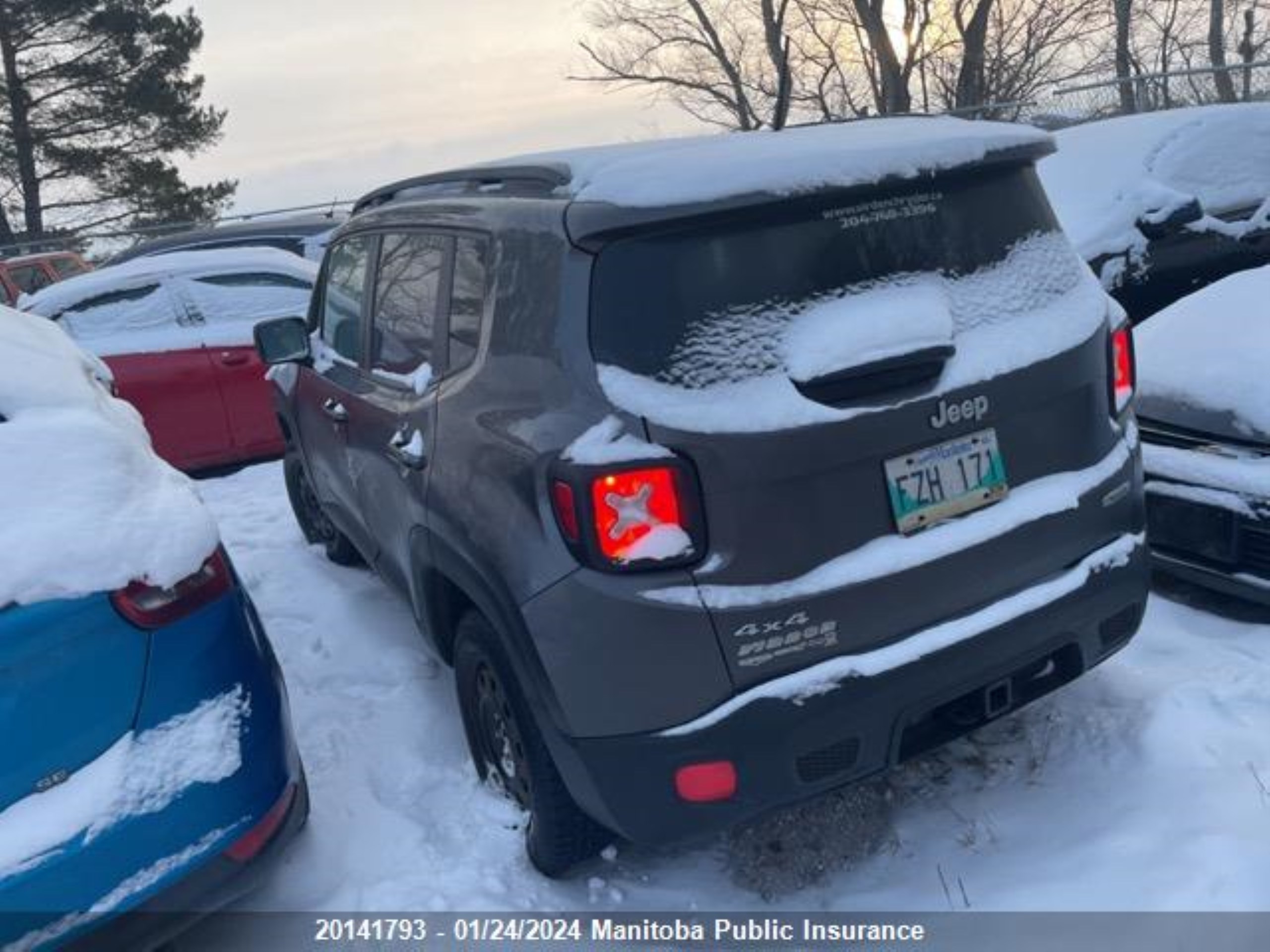 Photo 2 VIN: ZACCJBBB3HPF50156 - JEEP RENEGADE 