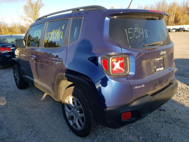 Photo 2 VIN: ZACCJBBB3HPG12655 - JEEP RENEGADE L 