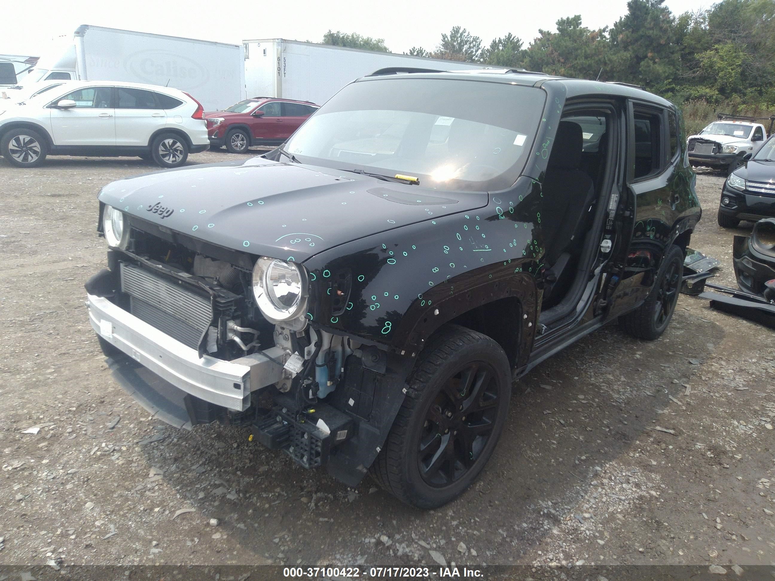 Photo 1 VIN: ZACCJBBB3HPG63203 - JEEP RENEGADE 