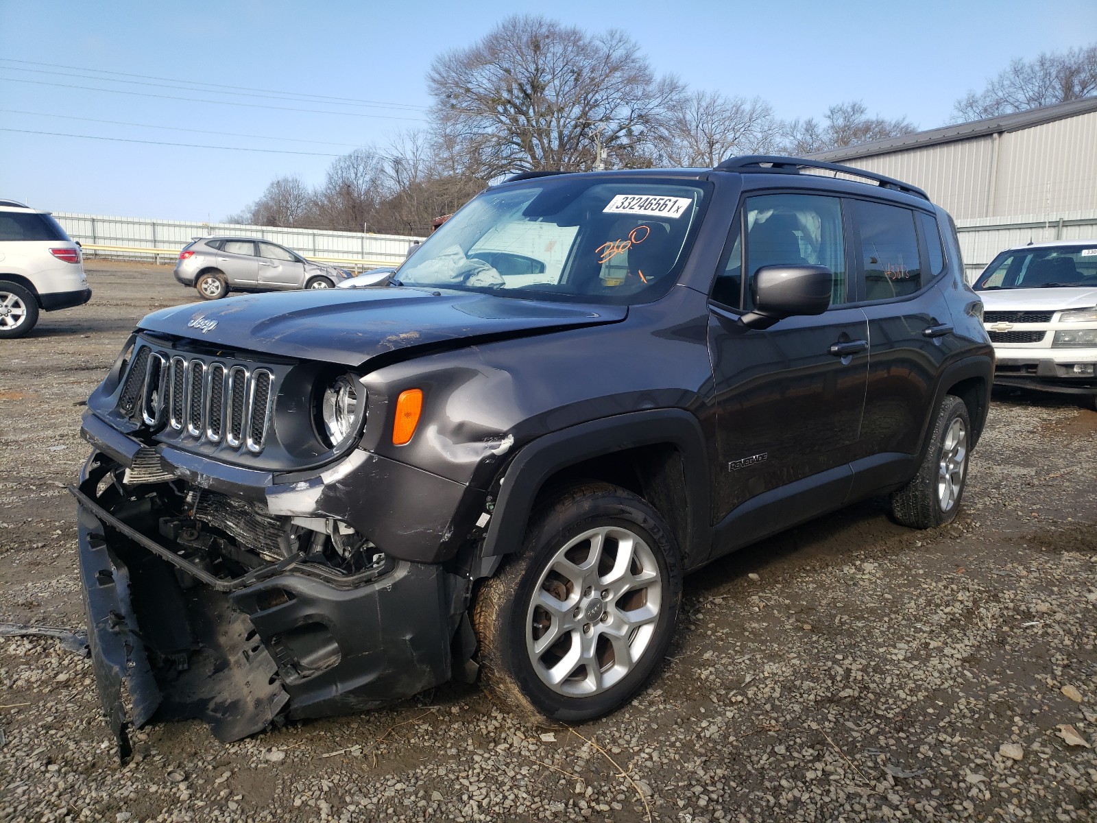 Photo 1 VIN: ZACCJBBB6HPE53551 - JEEP RENEGADE 