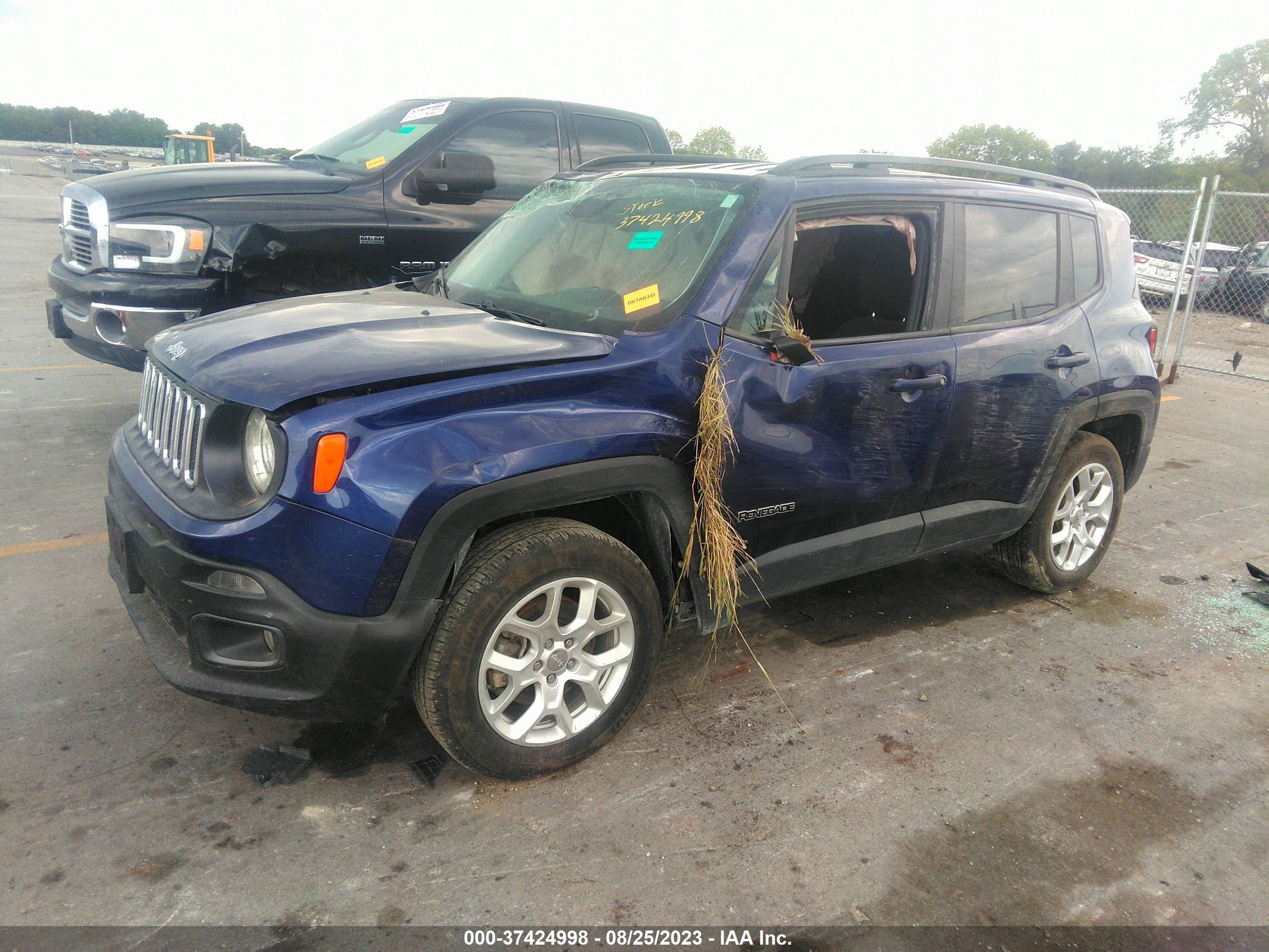 Photo 1 VIN: ZACCJBBB6HPG58786 - JEEP RENEGADE 