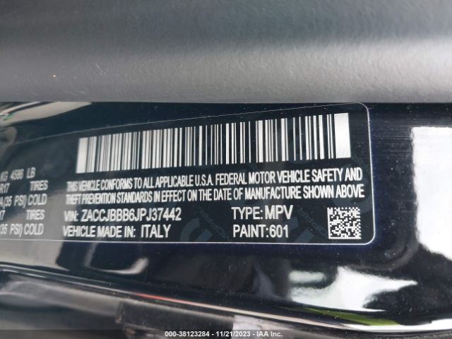 Photo 8 VIN: ZACCJBBB6JPJ37442 - JEEP RENEGADE 