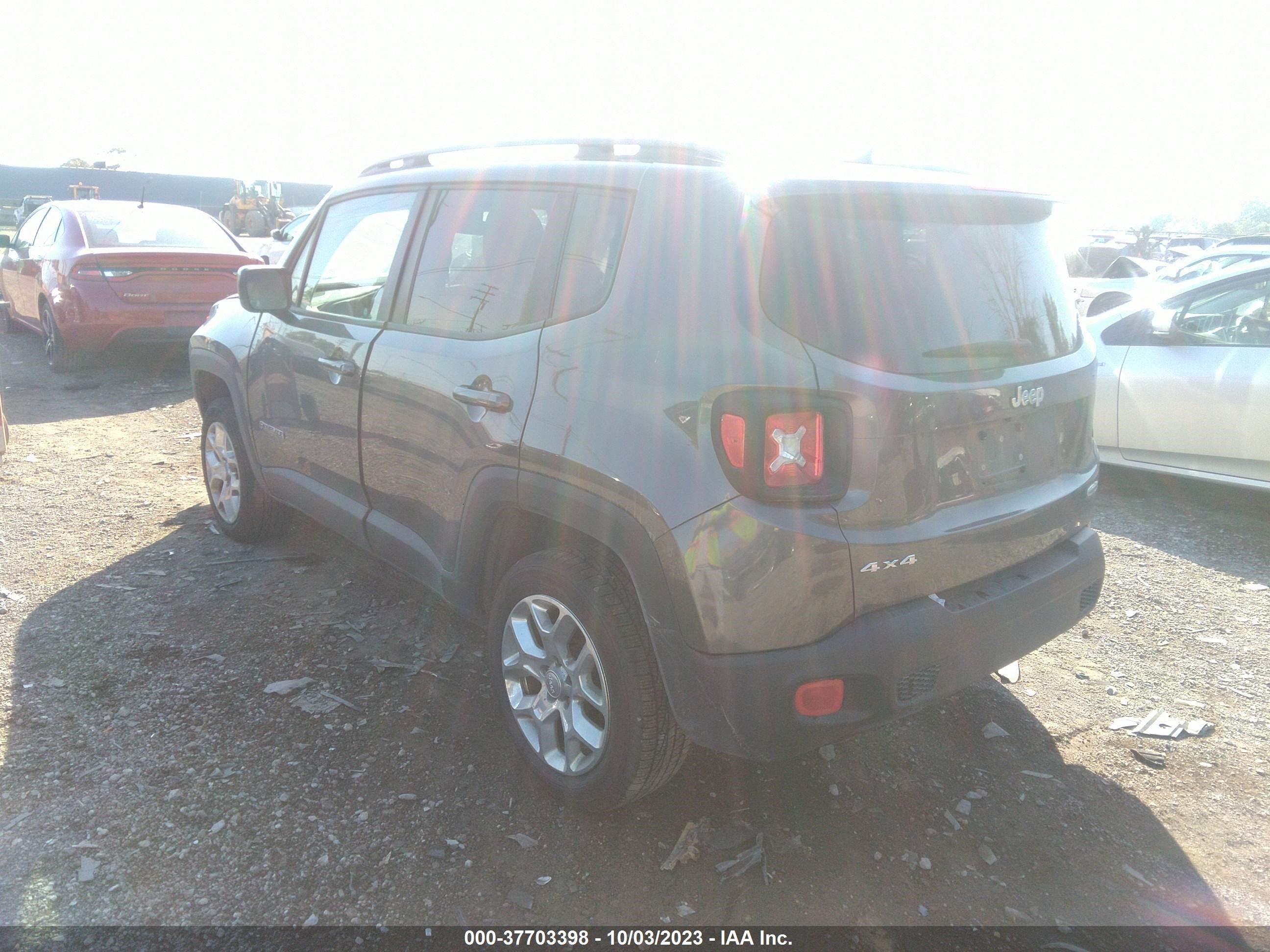 Photo 2 VIN: ZACCJBBB7HPE50870 - JEEP RENEGADE 