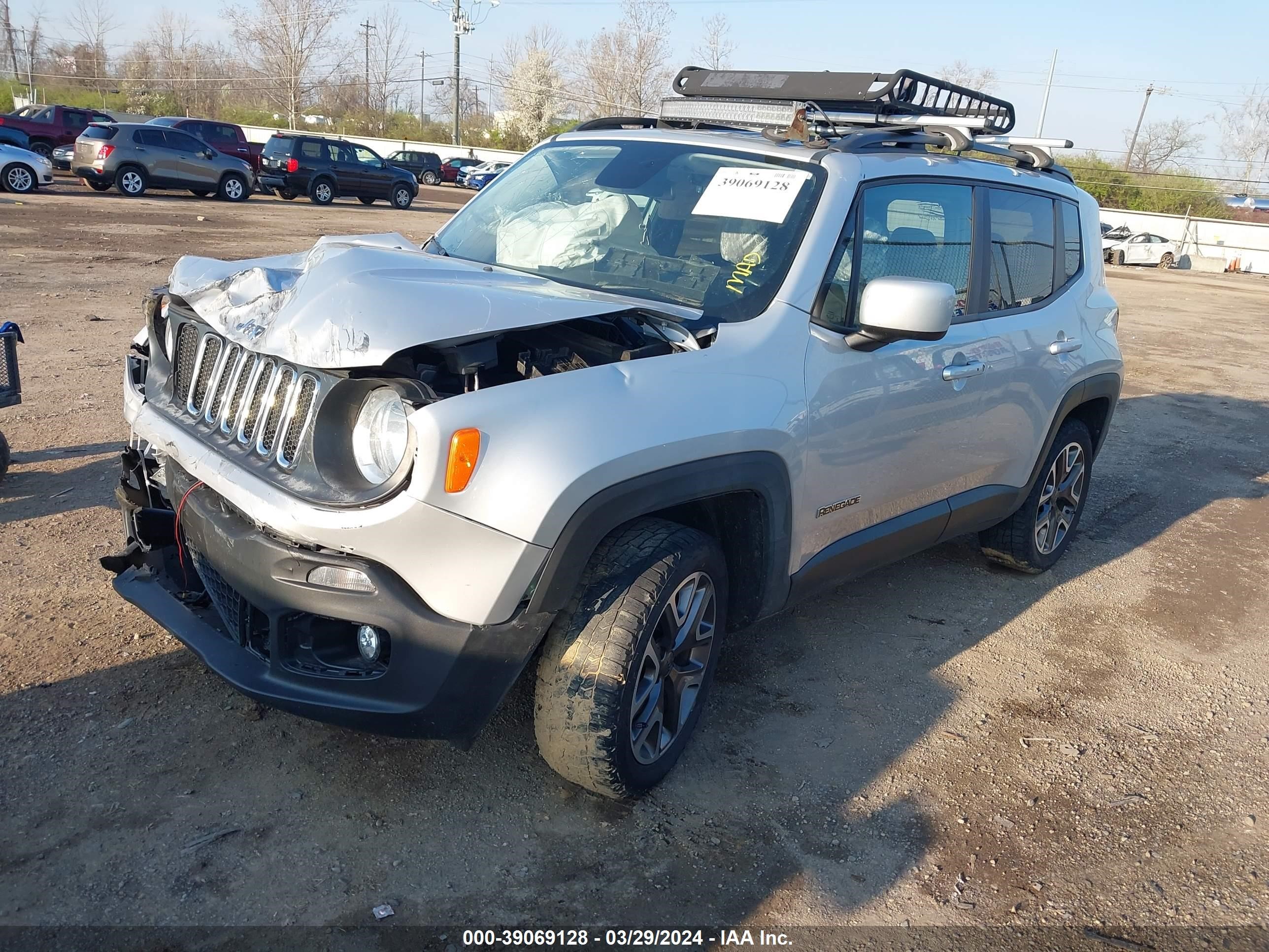 Photo 1 VIN: ZACCJBBB7HPF62455 - JEEP RENEGADE 