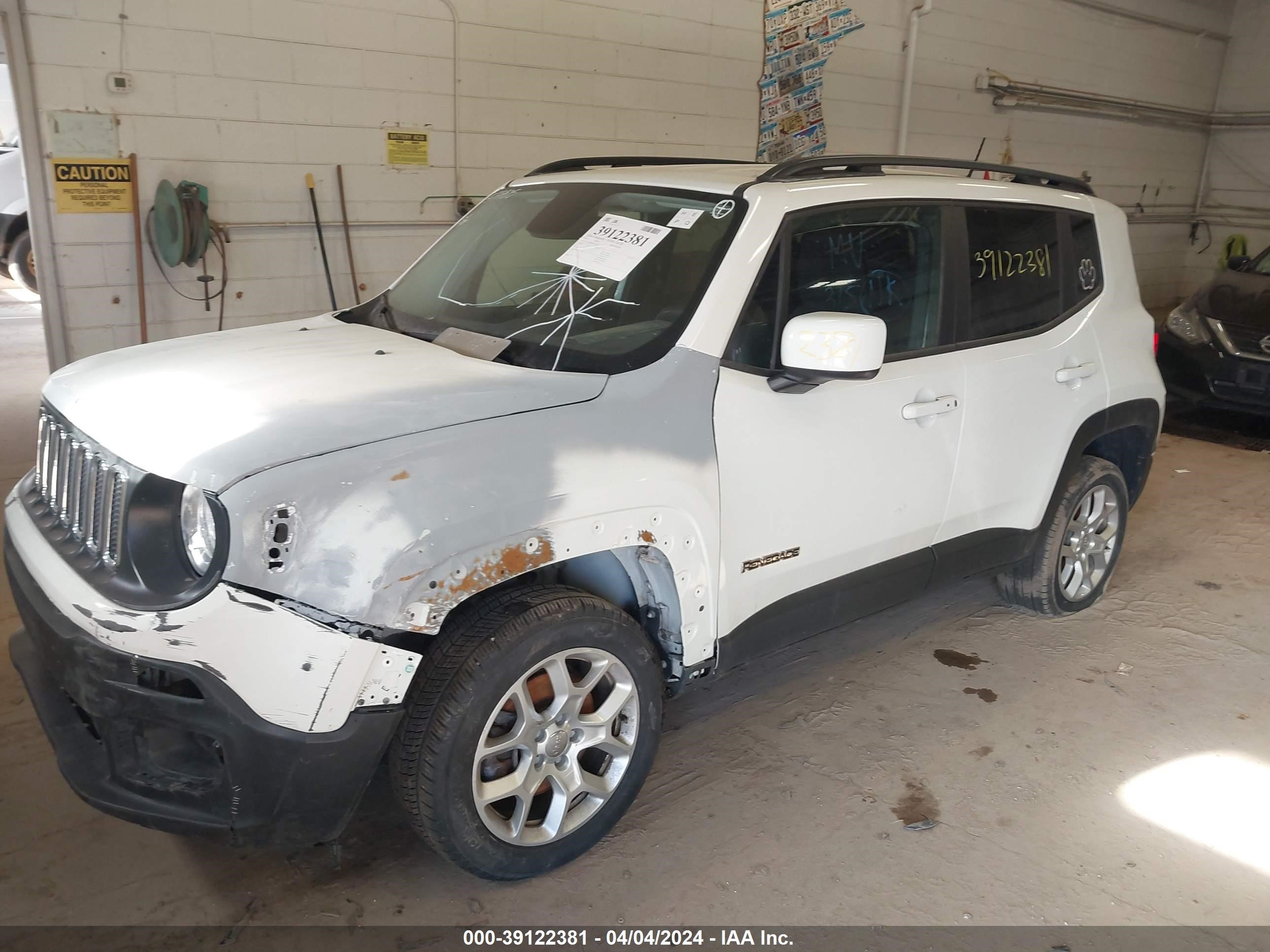 Photo 1 VIN: ZACCJBBB7HPF95052 - JEEP RENEGADE 