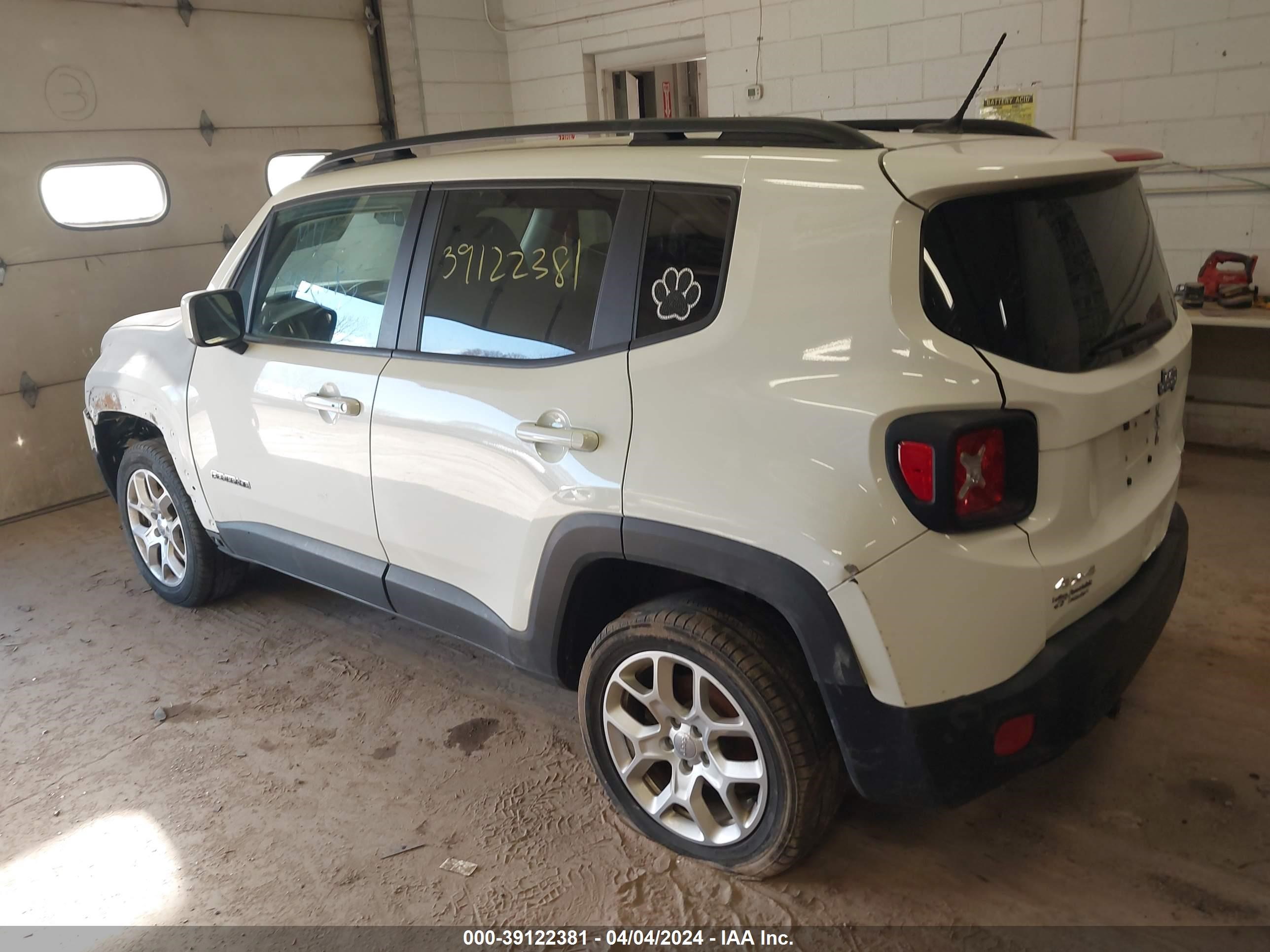 Photo 2 VIN: ZACCJBBB7HPF95052 - JEEP RENEGADE 