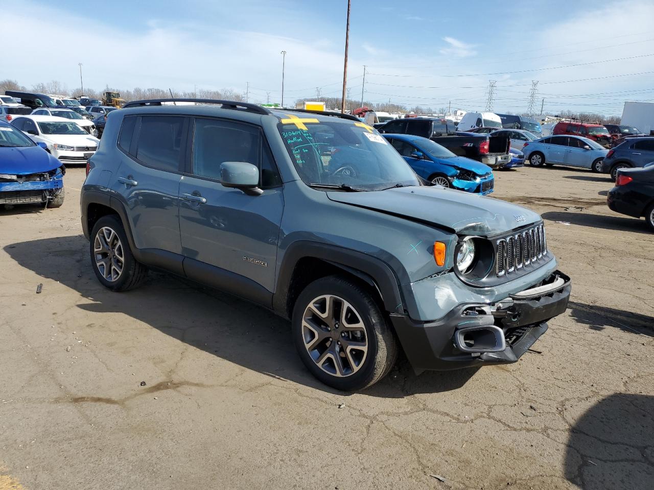 Photo 3 VIN: ZACCJBBB8HPF62707 - JEEP RENEGADE 