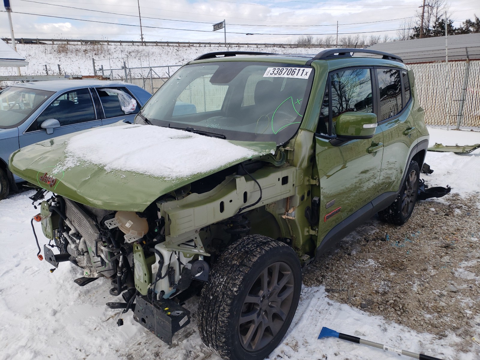 Photo 1 VIN: ZACCJBBT1GPD81875 - JEEP RENEGADE 