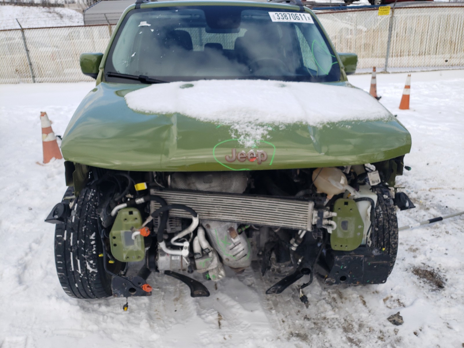 Photo 8 VIN: ZACCJBBT1GPD81875 - JEEP RENEGADE 