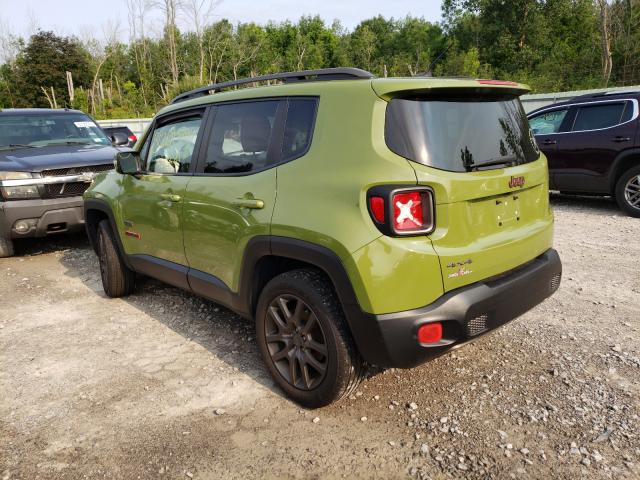 Photo 2 VIN: ZACCJBBT3GPD18907 - JEEP RENEGADE L 