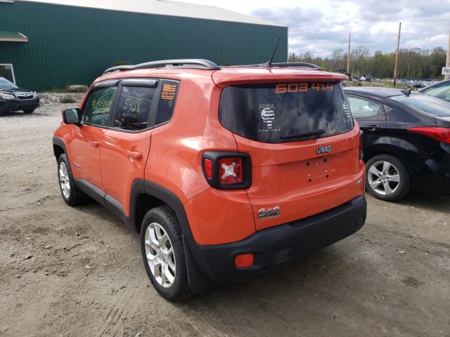 Photo 2 VIN: ZACCJBBT3GPD84244 - JEEP RENEGADE L 