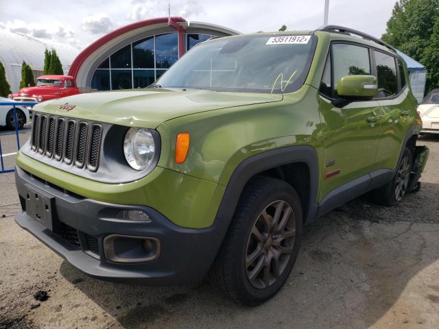 Photo 1 VIN: ZACCJBBT4GPD27681 - JEEP RENEGADE L 