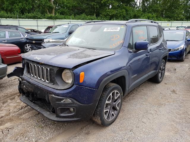 Photo 1 VIN: ZACCJBBT5GPD83256 - JEEP RENEGADE L 