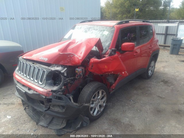 Photo 1 VIN: ZACCJBBT5GPE30849 - JEEP RENEGADE 