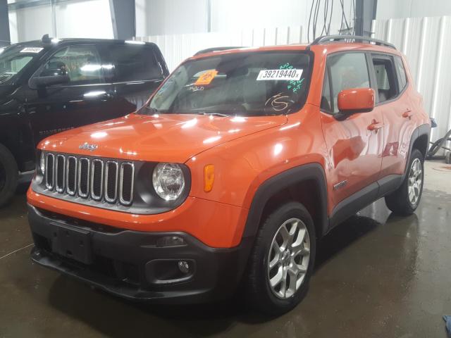 Photo 1 VIN: ZACCJBBT6FPB45950 - JEEP RENEGADE L 