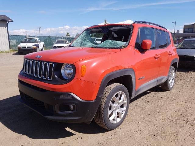 Photo 1 VIN: ZACCJBBT8GPC90246 - JEEP RENEGADE L 