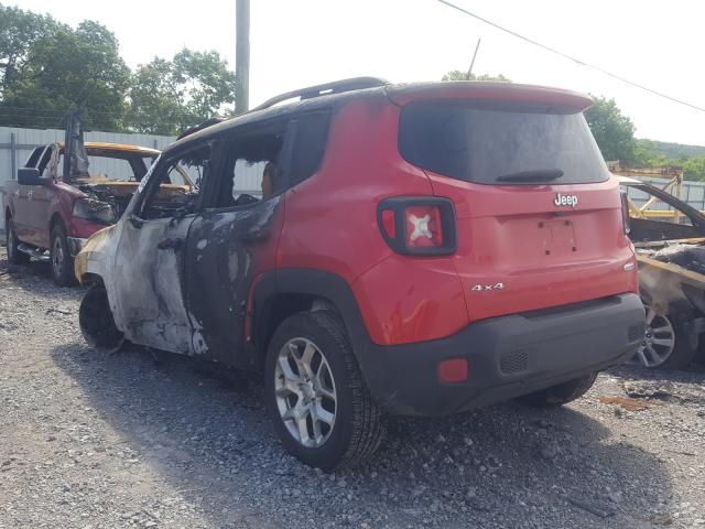 Photo 2 VIN: ZACCJBBT8GPD67925 - JEEP RENEGADE L 