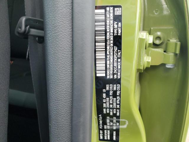 Photo 12 VIN: ZACCJBBT9GPD77427 - JEEP RENEGADE L 