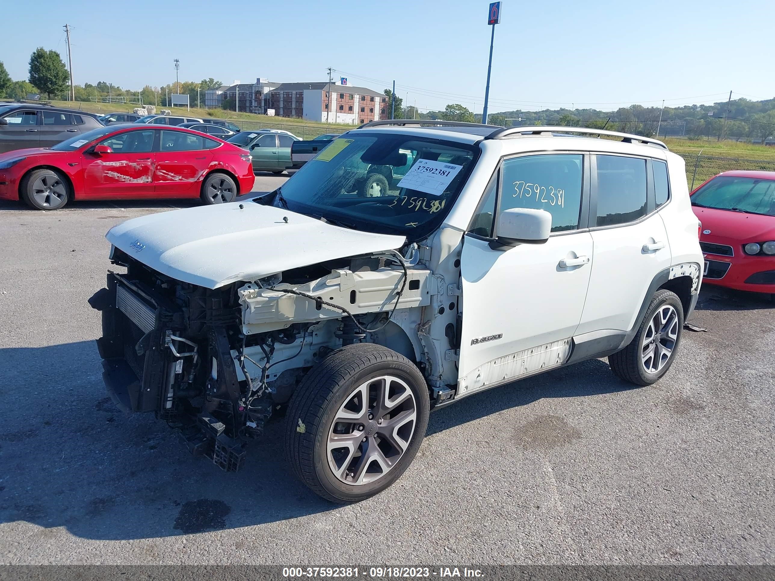 Photo 1 VIN: ZACCJBBTXGPC58432 - JEEP RENEGADE 