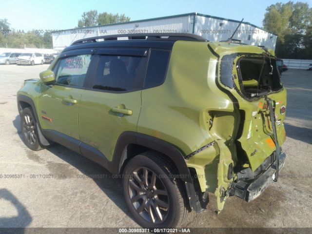 Photo 2 VIN: ZACCJBBW4GPE12093 - JEEP RENEGADE 